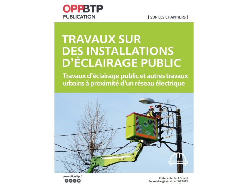 Un guide pour les travaux sur des installations d’éclairage public à proximité des réseaux électriques