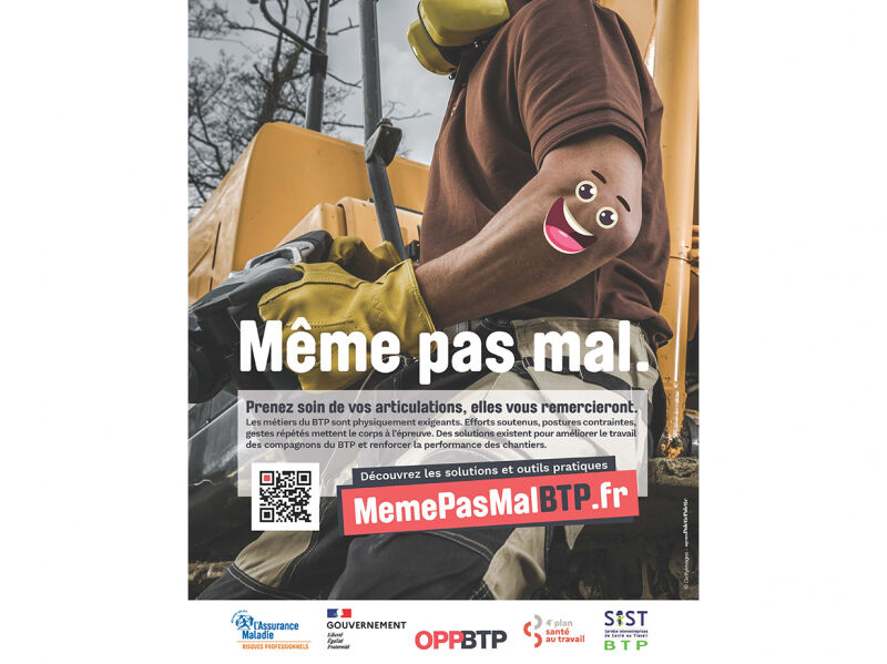 Troubles musculo-squelettiques : quels impacts de la campagne auprès des entreprises du BTP ?