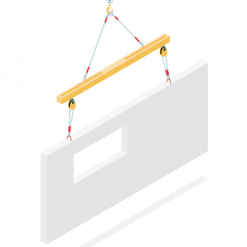 Des boucles de levage pour manutentionner des éléments préfabriqués