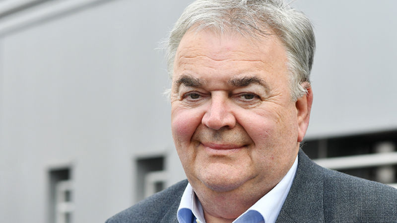 Michel Schmitt, gérant des Peintures Schmitt
