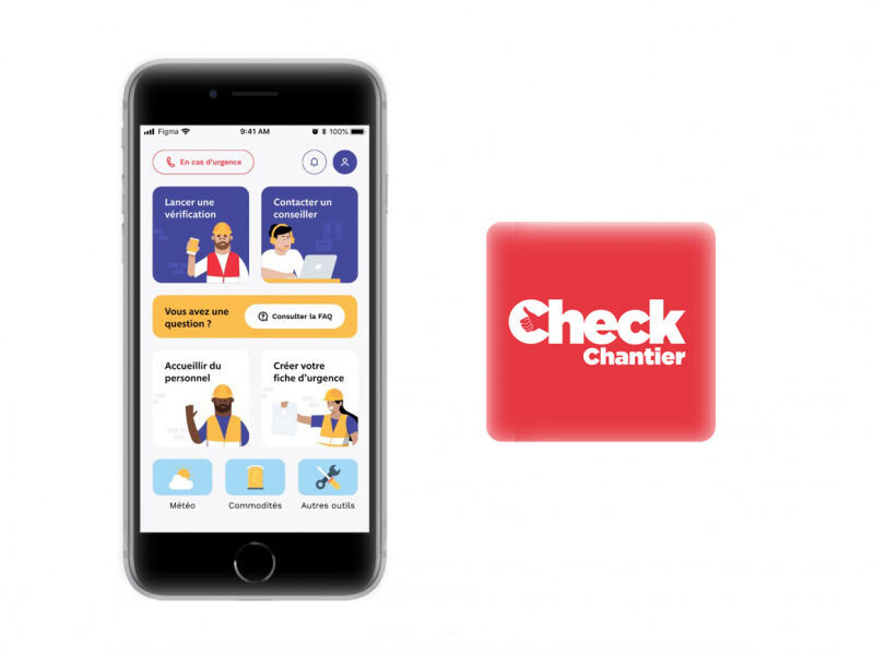 Check Chantier : une application pour agir en sécurité sur vos chantiers au quotidien