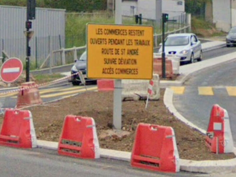 La charte « Chantier franchement sûr » fait ses preuves à Évreux