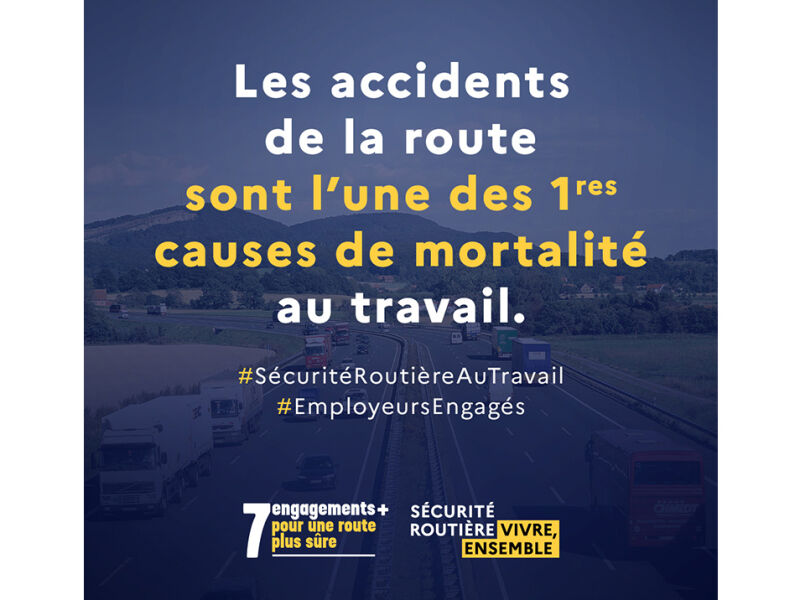 Neuvième édition des Journées de la sécurité routière au travail : des outils mis à disposition des entreprises