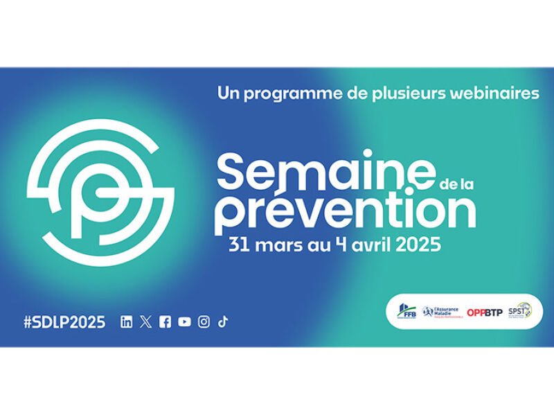 Semaine de la Prévention 2025 : top départ le 31 mars !