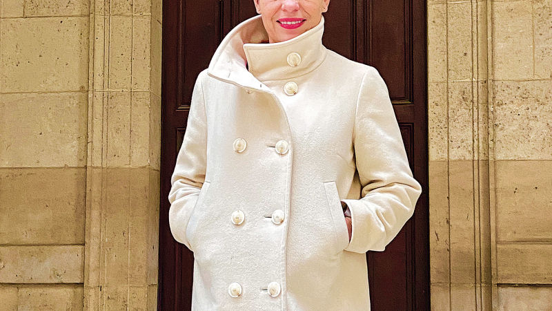 Sylvie Znaty, titulaire de la chaire Prévention des risques du Conservatoire national des arts et métiers