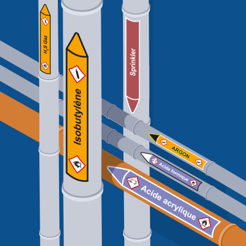 S69 - Identifiant les fluides par couleurs conventionnelles