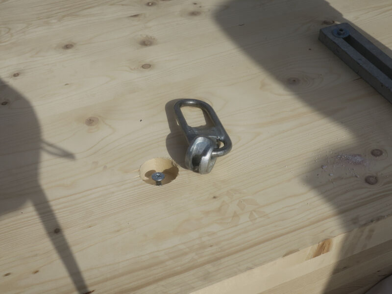 Mains de levage pour ossature bois
