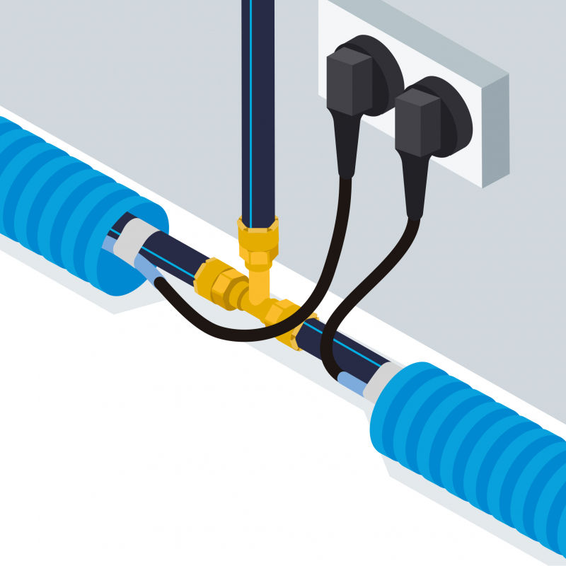 S275 - Un câble chauffant auto-régulant pour protéger du gel les conduites d'eau