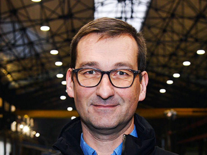Stéphane Chartier, dirigeant de l'entreprise Baudoux
