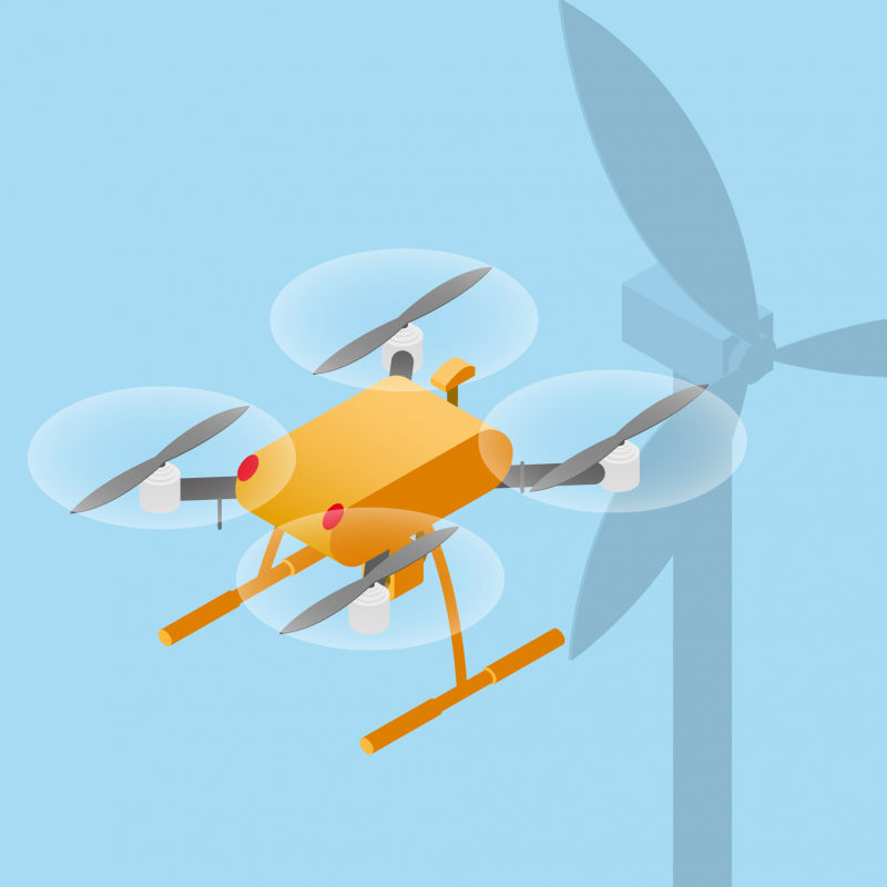S515 - Inspecter des pales d’éoliennes avec un drone