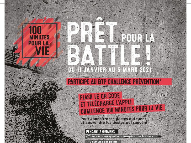 Campagne "100 minutes pour la vie" 2021