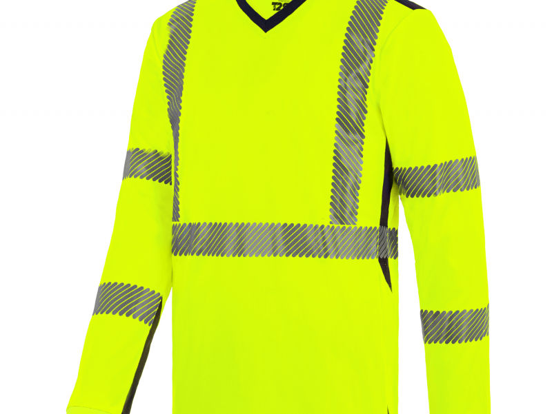 T2S a conçu Kita, un tee-shirt qui conjugue thermorégulation, protection anti-UV et haute visibilité.