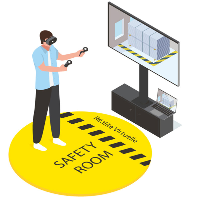S2296 - La réalité virtuelle pour mieux anticiper les mesures de prévention des chantiers