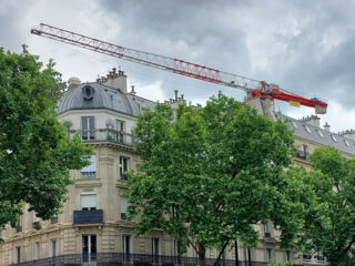 grue à tour monceau panoramic