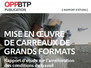 Rapport d'étude carreaux grands formats
