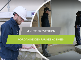 Image minute prévention pause active encadrant