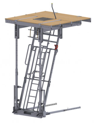 260 Fiche AT Un podium modulable pour cage d'ascenseur