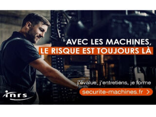 Actu -INRS campagne sécurité machines