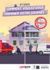 affiche Travaux en hauteur : comment voulez-vous terminer votre journée