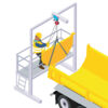 S17479 – Dégonder et démonter en sécurité les portes arrière des camions grâce à un quai aménagé