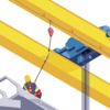 S14904 - Une ligne de vie sur pont roulant pour la maintenance des trains travaux en atelier