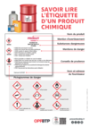 AF47 - AFFICHE - I6 A 04 22 - Savoir lire l'étiquette d'un produit chimique