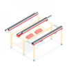 S455 - Une table de montage pour assembler des menuiseries de toutes tailles