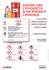 AF47 - AFFICHE - I6 A 04 22 - Savoir lire l'étiquette d'un produit chimique