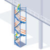 S356 - Un escalier modulable pour accéder en sécurité aux étages d’un bâtiment en construction