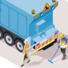 S14387 - Renforcer la sécurité des abords des chantiers routiers grâce à une silhouette ouvrier