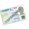 Carte BTP