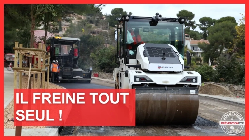 Engins de chantier : un système de détection et freinage pour éviter l’écrasement