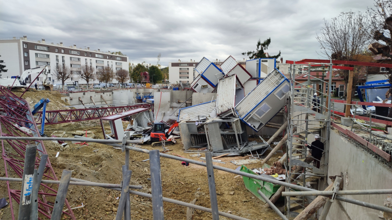 Effondrement de trois grues : rappel des consignes de sécurité en situation de vents violents