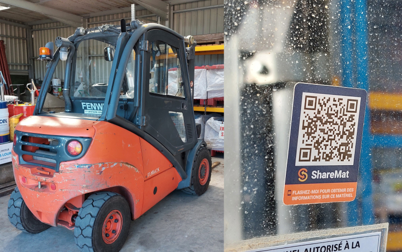 ShareMat Engin+QR Code
