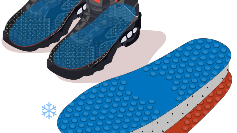 Des semelles chauffantes et rafraîchissantes pour gagner en confort par tous les temps