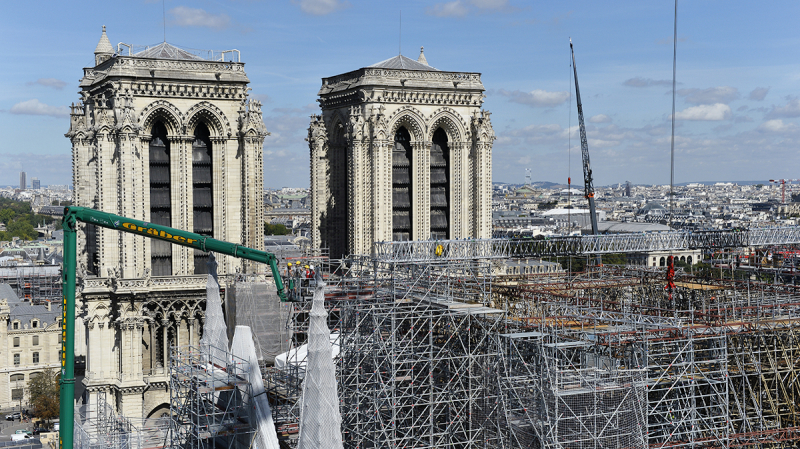 Notre-Dame de Paris : des travaux de sécurisation hors du commun