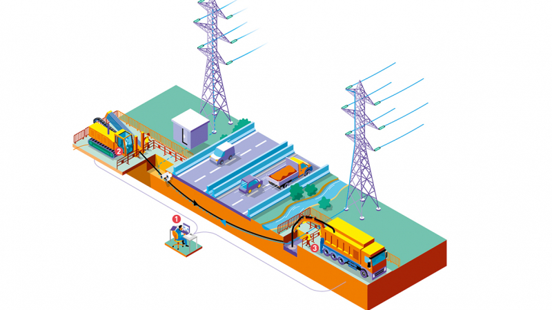 Des travaux sans tranchée mais pas sans précautions