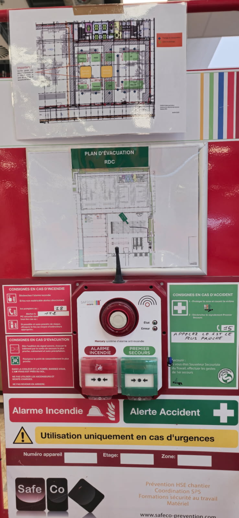 ITECO - totem alerte chantier 2