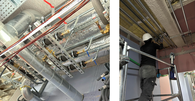 Technicien CVC (chauffage, ventilation, climatisation) : prévention des TMS