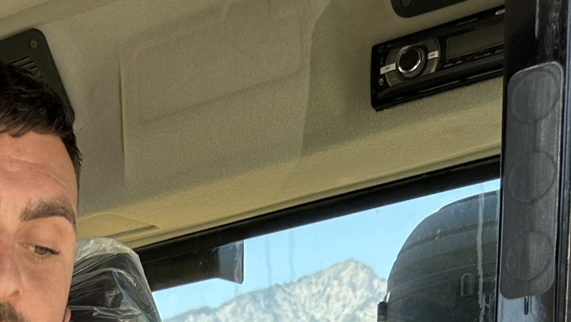 Handicapé et une carrière de conducteur d’engins