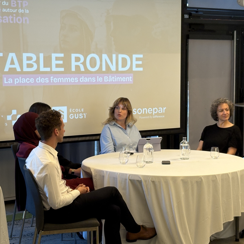 Des regards croisés pour faire évoluer la place des femmes dans le BTP