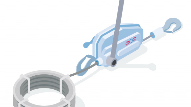 Le Tirfor, ou comment manutentionner des charges lourdes en sécurité