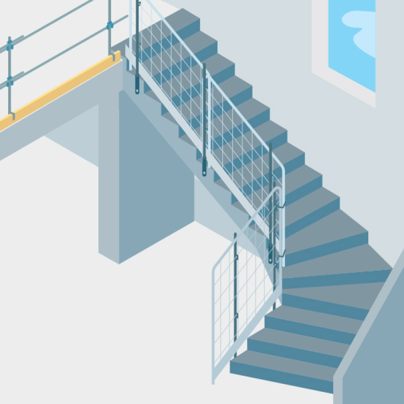 Comment sécuriser la pose et la stabilisation des escaliers préfabriqués ?