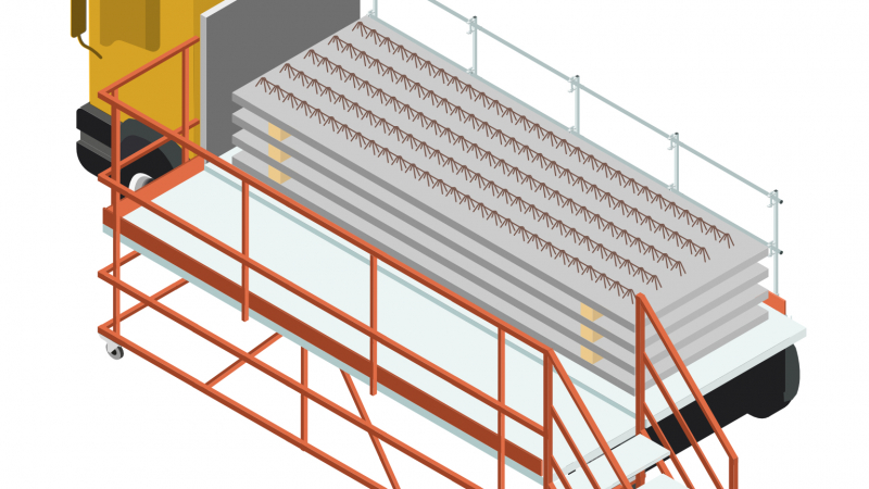 Bien choisir et installer des garde-corps temporaires de prédalles et dalles alvéolaires