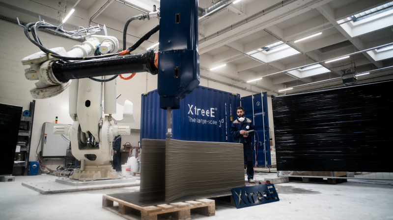 Viliaprint, un nouveau mode constructif en impression 3D béton