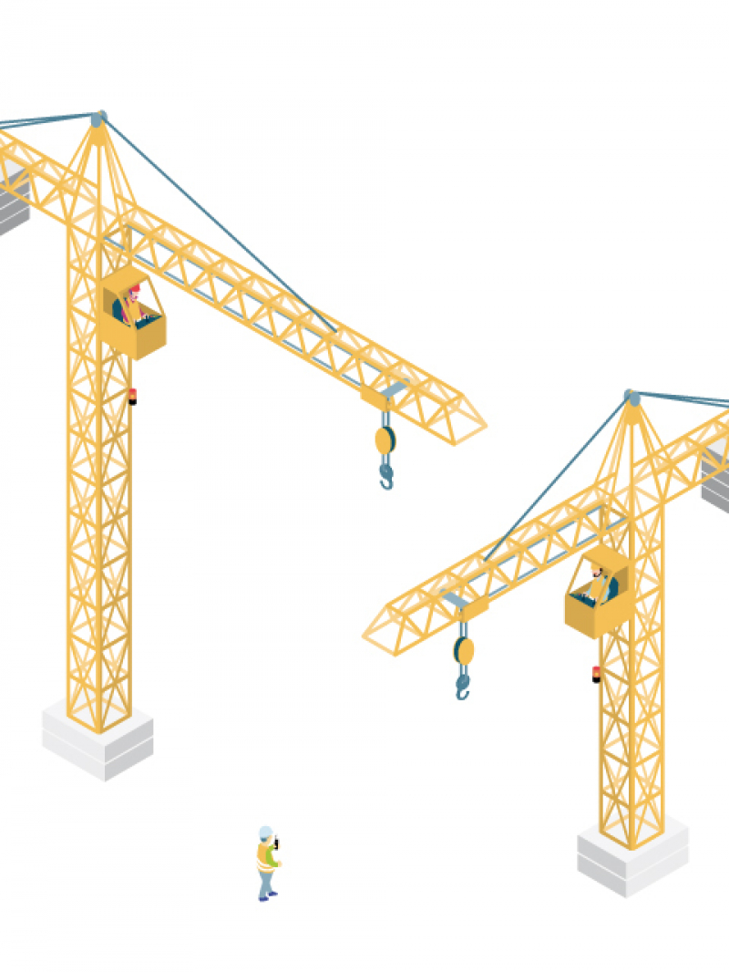 Anémomètre Professionnel Pour Grues à Tour Et Chantiers - Mesure Vent Et Température - Câble 10m - Toplionace - 8