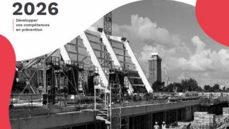 Le catalogue de formations 2026 de l’OPPBTP est disponible