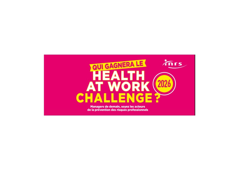 L'INRS relance son Challenge Health@work
