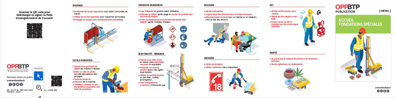 Accueillir sur un chantiers de fondations spéciales