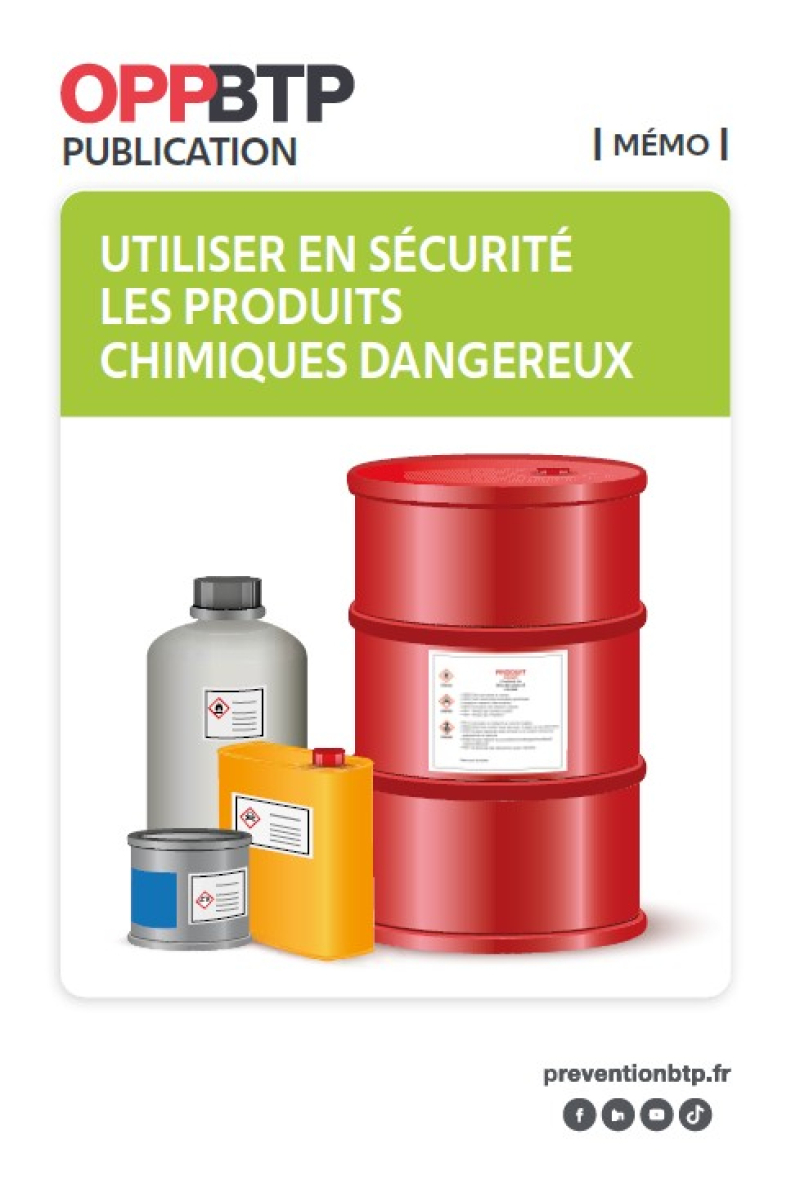 Utiliser les produits chimiques dangereux en sécurité